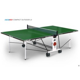 Теннисный стол Start line Compact Outdoor-2 LX Зелёный с сеткой