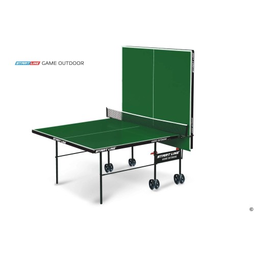 Теннисный стол Start Line Game Outdoor GREEN с сеткой