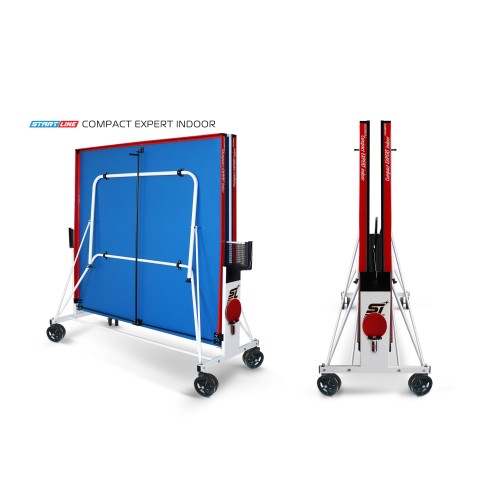 Теннисный стол Start line Compact EXPERT Indoor Синий с сеткой