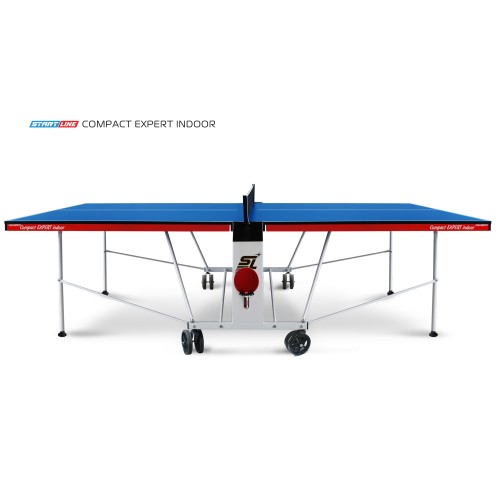 Теннисный стол Start line Compact EXPERT Indoor Синий с сеткой