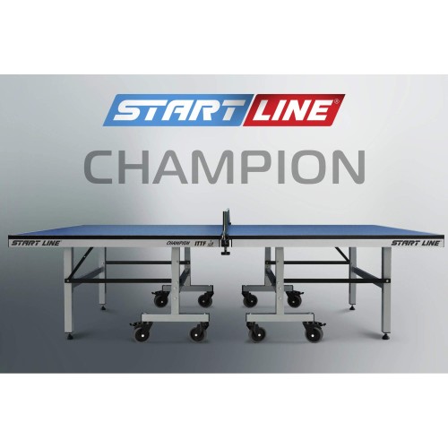 Теннисный стол Start line Champion BLUE без сетки