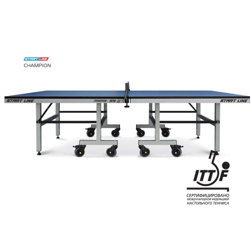 Теннисный стол Start line Champion BLUE без сетки