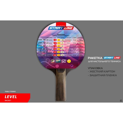 Теннисная ракетка Start line Level 400 (прямая)