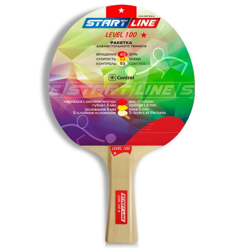 Теннисная ракетка Start line Level 100 (коническая)