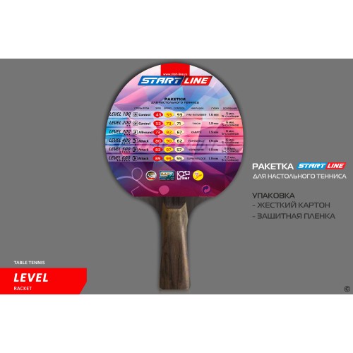 Теннисная ракетка Start line Level 400 (коническая)