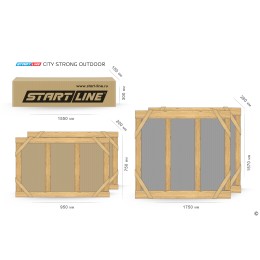 Теннисный стол Start line City Strong Всепогодный