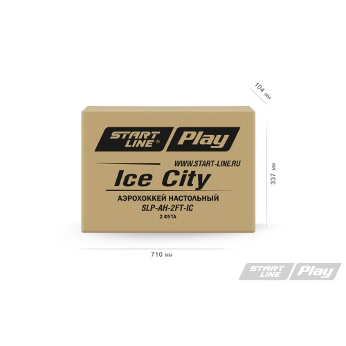 Настольный аэрохоккей ICE CITY 67 x 34 см