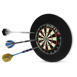 Защита стены круглая, разборная, черная