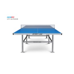 Теннисный стол антивандальный Start line City Outdoor BLUE с сеткой