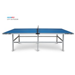 Теннисный стол антивандальный Start line City Outdoor BLUE с сеткой