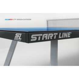 Стол теннисный Start line City DESIGN Всепогодный Синий
