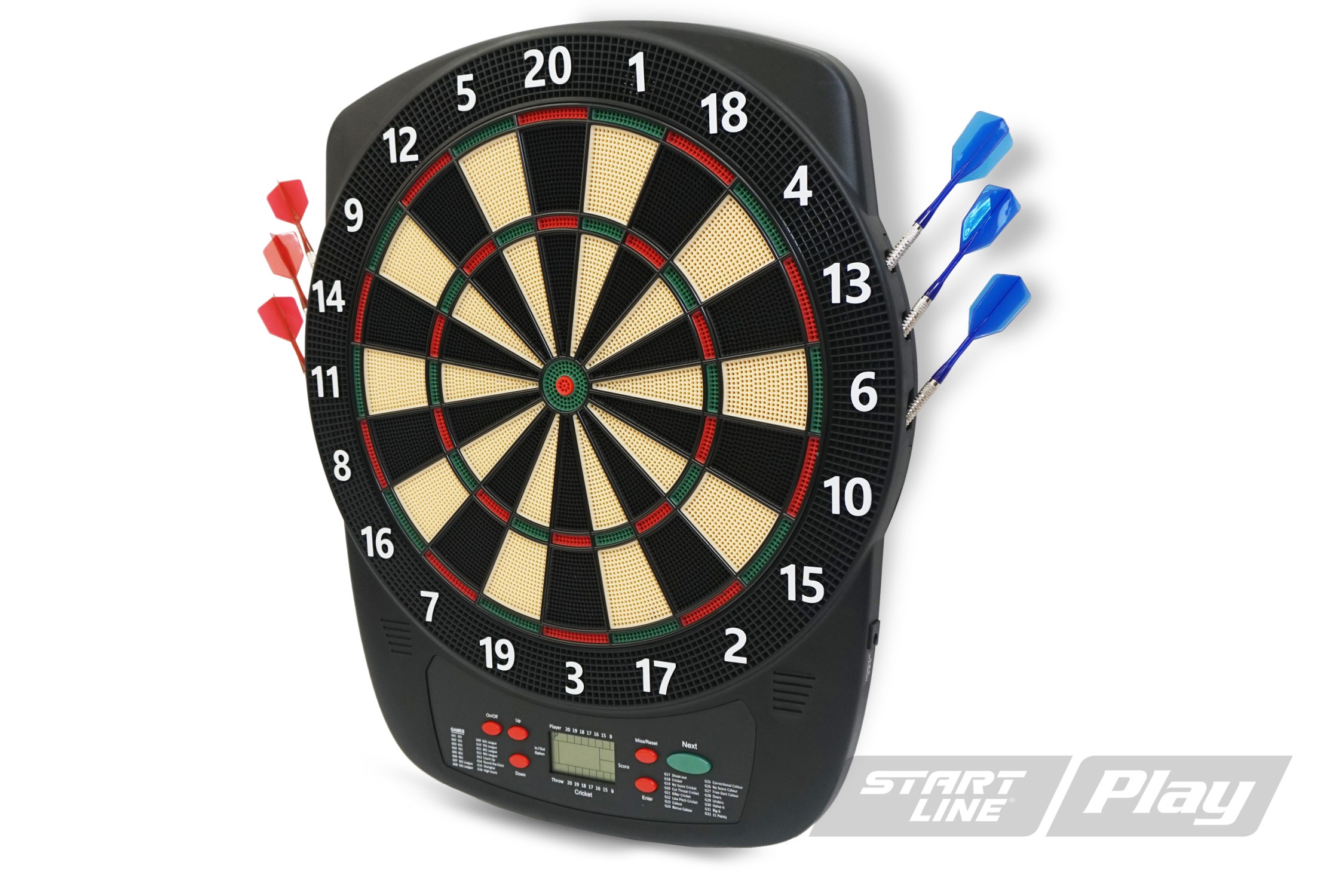 Комплект для игры в электронный дартс Start Line Play Electronic Dartboard  купить по лучшей цене 4 390 ₽ в интернет-магазине Ягуар во Владивостоке