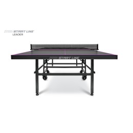 Стол теннисный Leader Black без сетки
