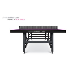 Стол теннисный Start line Champion HIGH SPEED Black без сетки