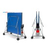 Стол теннисный Start Line Compact LX Синий NEW с сеткой