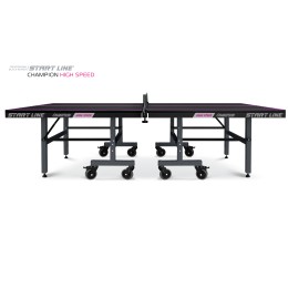 Стол теннисный Start line Champion HIGH SPEED Black без сетки