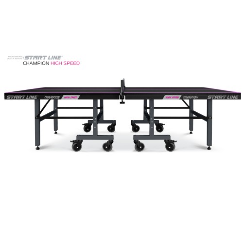 Стол теннисный Start line Champion HIGH SPEED Black без сетки