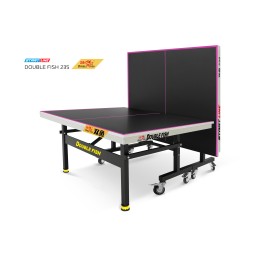 Стол теннисный Double Fish 235 черный с сеткой