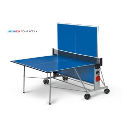 Стол теннисный Start Line Compact LX Синий NEW с сеткой