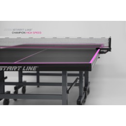 Стол теннисный Start line Champion HIGH SPEED Black без сетки