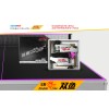 Стол теннисный Double Fish 235 черный с сеткой