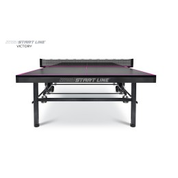 Стол теннисный Start line VICTORY Indoor Black с сеткой