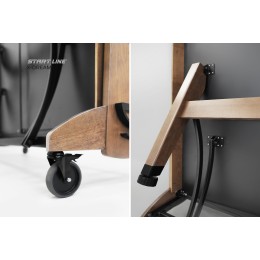 Стол теннисный X-dream Start Line (Дуб натуральный (natur-wood), ЛДСП Графит)