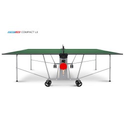 Стол теннисный Compact LX Зелёный NEW с сеткой