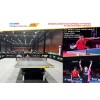 Стол теннисный Double Fish 233 Синий с сеткой