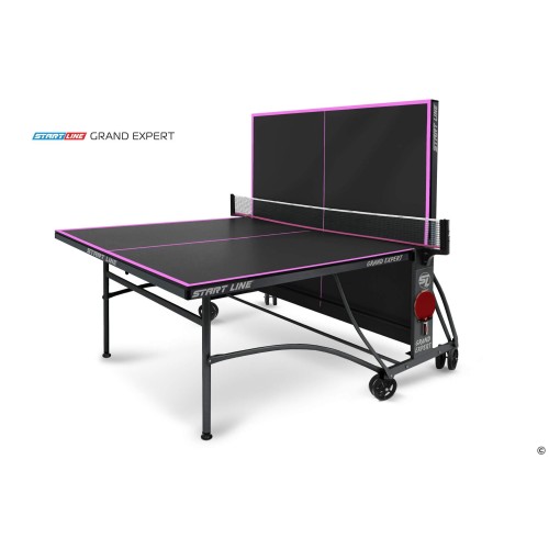 Стол теннисный Start Line GRAND EXPERT Black с сеткой