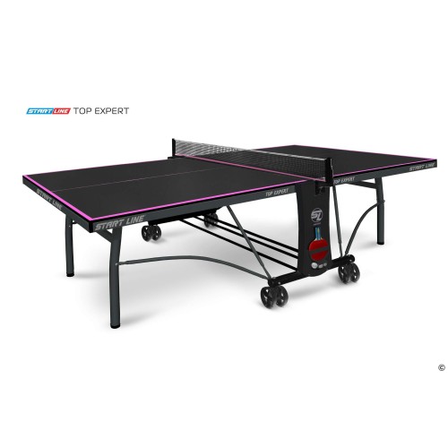 Стол теннисный Start line Top Expert Black с сеткой