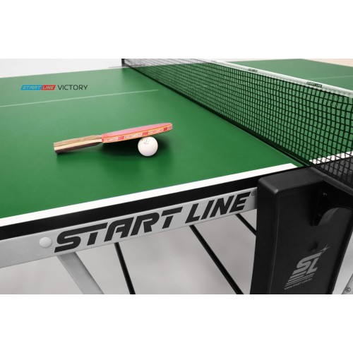 Стол теннисный Start line VICTORY Indoor Зелёный с сеткой