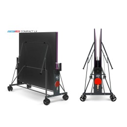 Теннисный стол Start line Compact LX Black с сеткой
