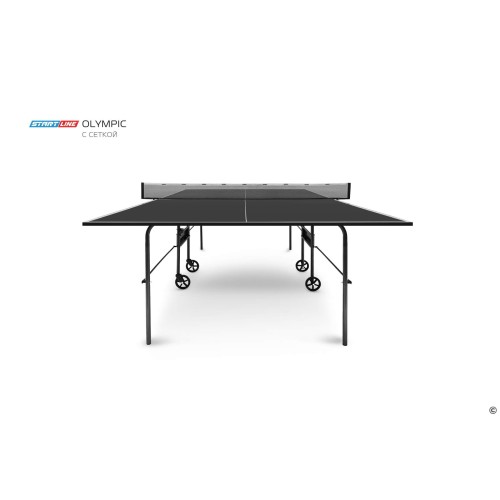 Теннисный стол Start line Olympic с сеткой Black