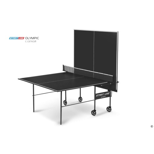 Теннисный стол Start line Olympic с сеткой Black