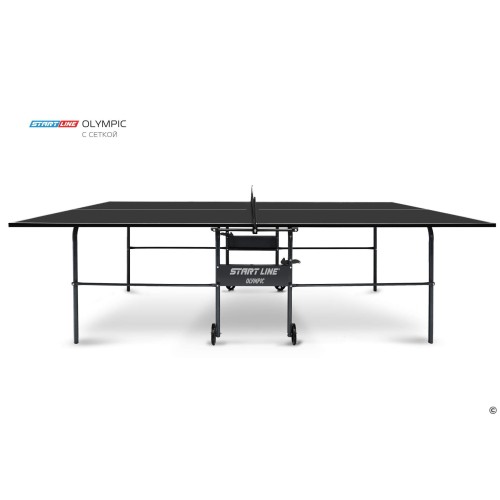 Теннисный стол Start line Olympic с сеткой Black