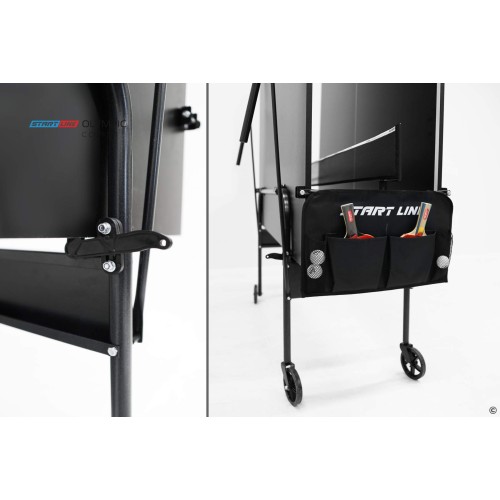 Теннисный стол Start line Olympic с сеткой Black