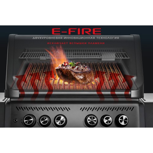 Газовый гриль 4+2 горелки CHIMERA ELITE 500
