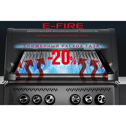 Газовый гриль 4+2 горелки CHIMERA ELITE 500