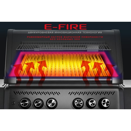Газовый гриль 4+2 горелки CHIMERA ELITE 500