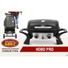 Портативный газовый гриль 2 горелки HOBO PRO