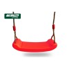 Качели SLP SYSTEMS 1 секция + Пластиковое сиденье для качели лодочка красное