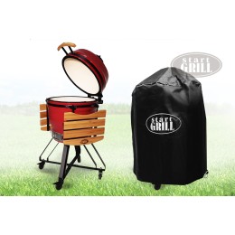 Керамический гриль SG PRO, 56 см/22 дюйма (красный)