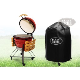 Керамический гриль SG PRO, 61 см/24 дюйма (красный)