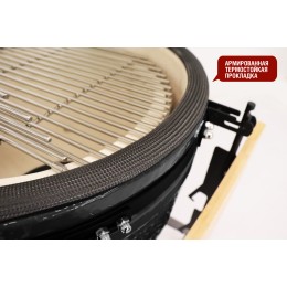 Керамический гриль-барбекю SG22 PRO, 45 см/18 дюймов (черный)