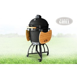 Керамический гриль SG, 57 см/22 дюйма (черный)