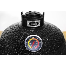 Керамический гриль SG PRO, 39,8 см/16 дюймов (черный)