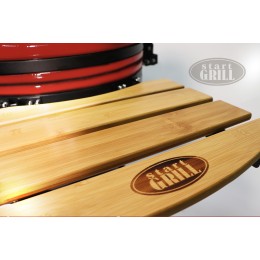 Керамический гриль SG PRO, 61 см/24 дюйма (красный)