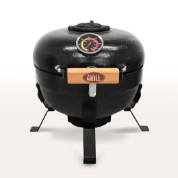 Портативный керамический гриль SG12 PRO TRAVELLER, 30,5 см/12 дюймов (черный)