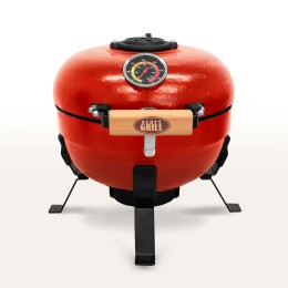 Портативный керамический гриль SG12 PRO TRAVELLER, 30,5 см/12 дюймов (красный)